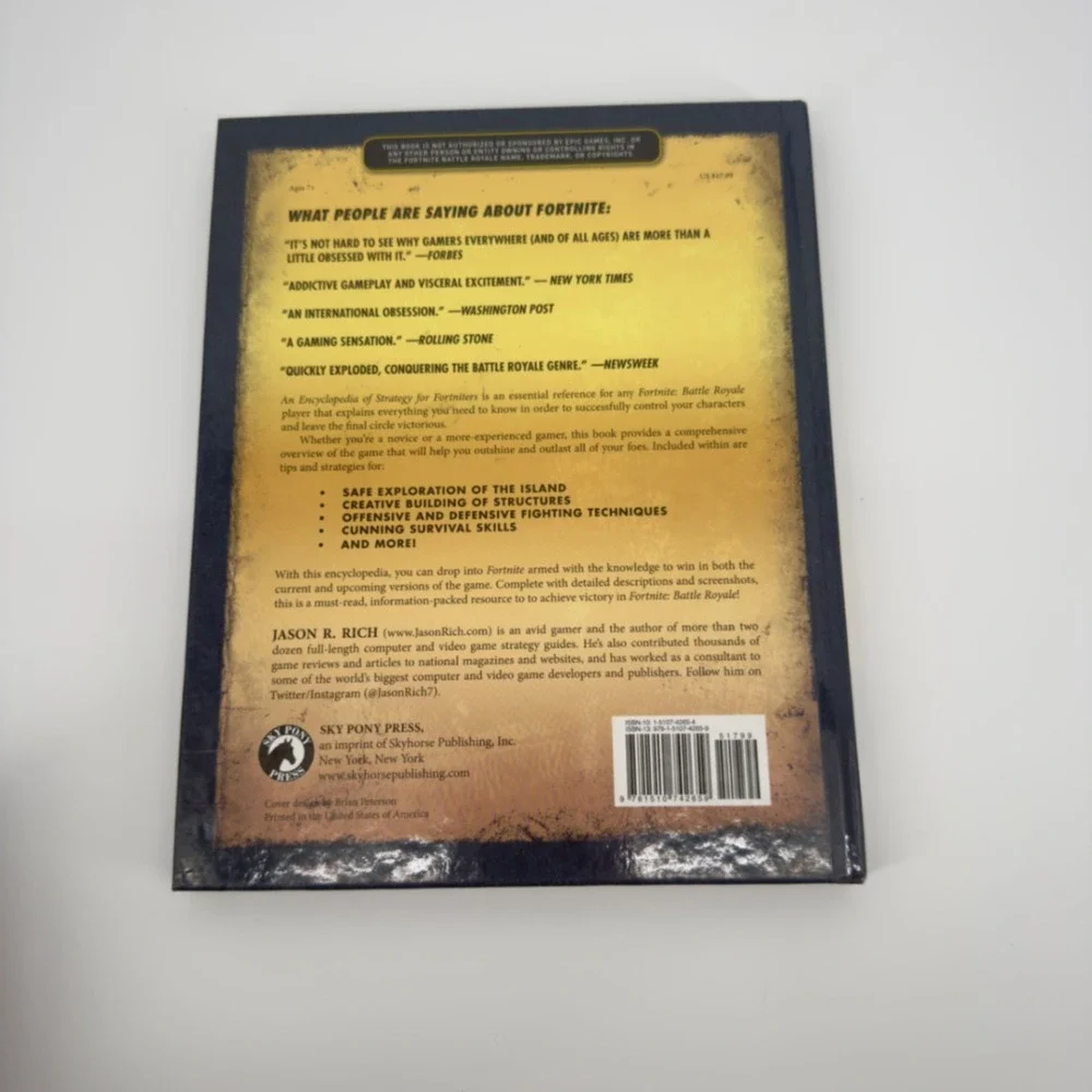 Encyclopedia of Strategy for Fortniters Unofficial Guide Battle Royale Hardcover